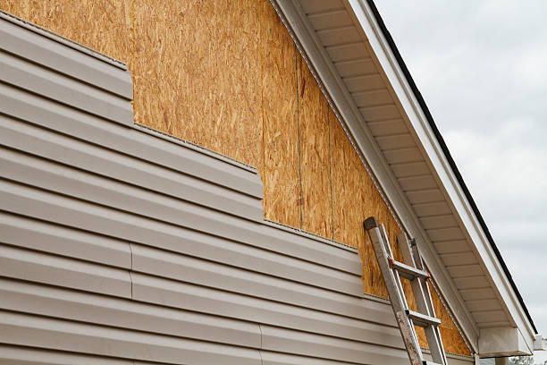 Professional Wood Siding technician working in Southington, CT